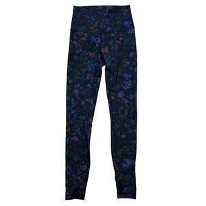 Lululemon Wunder Under 28” Frozen Flourish Size 4